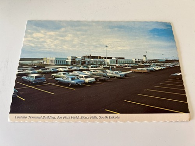 #ad Costello Terminal Building Joe Foss Field Sioux Falls South Dakota Continental $9.99