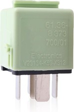 61368373700 Relay, 5-Pin Automotive Fuel Pump Relay, Compatible with BMW Car Ser