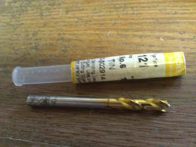 .2040'' #6 HSCO TiN STUB DRILL