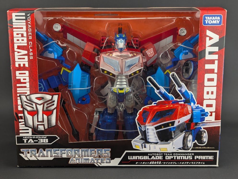Transformers Animated Optimus Prime 輸入品 Transformers Animated Wingblade Optimus Prime SEALED Takara