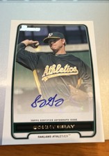 2012 Bowman - Retail Prospect Autographs Sonny Gray #BPA-SG (AU, RC)
