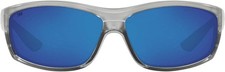 Costa Del Mar Unisex 06S9020 Saltbreak Sunglasses - 18 Silver / Blue Mirror 580G