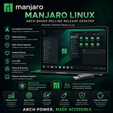 3-1 Manjaro Linux | Arch Based Easy Powerful Desktop | Live USB | LATEST Version