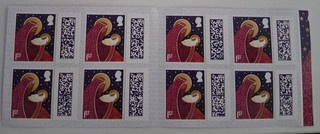 GB 2025 X 8 CHRISTMAS BOOKLET OF 8 X 1ST CLASS STAMPS