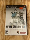 Metal Gear Solid 2 Substance-From Essentials Collection-PS2-Black Label-TESTED