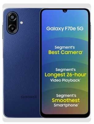 Samsung Galaxy F70e 5G Spotlight Blue 128 GB 6 GB RAM 6000 mAh Global Version 