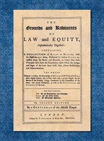A Gentleman Of The Middle Temple | The Grounds And Rudiments Of Law And...