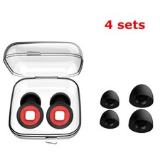 4X Reusable Noise Reducing Earplugs 27 Db Ultra Comfy For Artevive Moto Earplugs