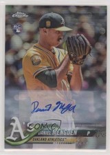 2018 Topps Chrome Update Target Exclusive Refractor Daniel Mengden Auto 4l6