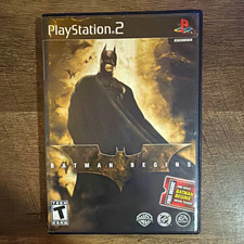 Sony Batman Begins PS2 (2005) T NTSC-U/C Movie Ticket Included