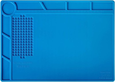 Kaisi S-130 Insulation Silicone Soldering Mat Repair Mat, Heat Resistant Silicon