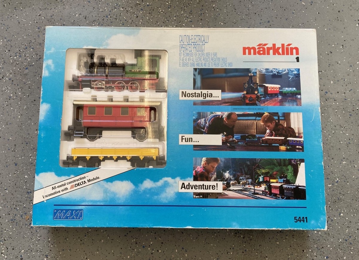 marklin 1 MAXI 機関車 客車 車掌車 ３輌組み　Gゲージ 入手困難 Märklin Maxi 5441 Gauge 1 Train Set-Please Read-Incomplete | eBay