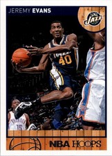 2013-14 Hoops Red Backs #180 Jeremy Evans - BSK
