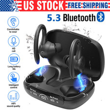 Wireless Bluetooth 5.3 Headset TWS Earphones Earbuds Stereo Headphones Ear Hook