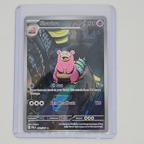 Slowbro 90/84 Illustration Rare Pitch Black