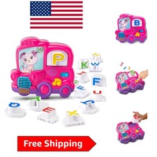 LeapFrog Pink Fridge Phonics Set - Engaging Magnetic Alphabet for Kids