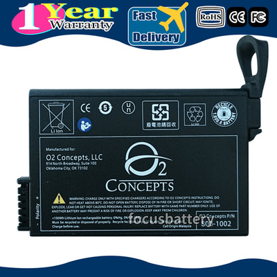 Genuine 800-1002 Battery For O2 Concepts Oxlife Independence Oxygen Concentrator
