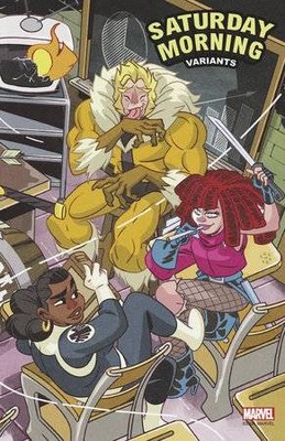 DEADPOOL #2 VARIANT SEAN GALLOWAY SATURDAY MORNING CONNECT VARIANT MARVEL COMICS