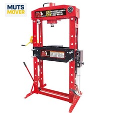 50 Ton H-frame Hydraulic Shop Press With Floor Press Plates For Garage Shop