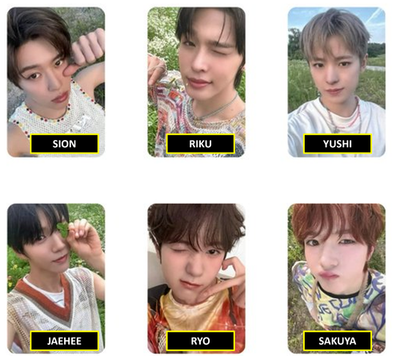 NCT WISH COLOR APPLEMUSIC POB PHOTOCARD PC | eBay