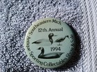 3 Southeastern MI Antique Sporting Pinback Pin 2.25” Button Vintage Very Good — photo 5