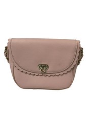 PIECES Schultertasche Klein Damen Tasche wollweiß Casual-Look