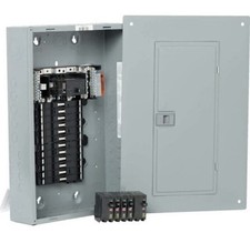Square D QO 100-A 24-Space 24-Circuit Main Breaker Plug-On Neutral Load Center