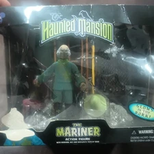 Disney Haunted Mansion The Mariner Glows In Dark Action Figure NIB Halloween