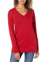 Amazon Essentials Damen Leichter Tunika-Pullover Mit Langen ÄRmeln Und