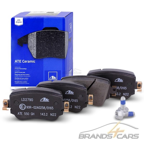 ATE Ceramic BremsbelÄGe Hinten FÜR Audi A1 Seat Leon Skoda Octavia 3 VW Polo 6-image