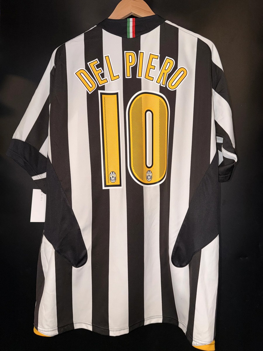JUVENTUS DEL PIERO 2005-2006 ORIGINAL JERSEY Size XL | eBay