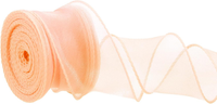 4 Cm X 9.1 M Organzaband, Champagner Geschenkverpackung Schleifenband Breit, Dek