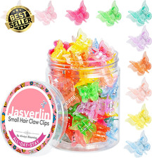 Mini Butterfly Hair Clips, Little Girls Y2K Accessories for Girls Kids, Cute Tin