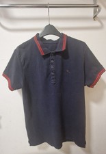 Mens Deisel Polo T-Shirt Short Sleeve Size Medium (Black)