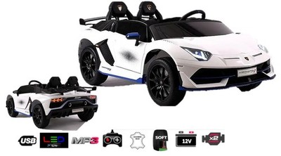 Elektro Kinderfahrzeug  Lamborghini Aventador SVJ Xago 2 Sitzer    lizenziert  