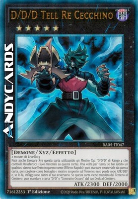D/D/D TELL RE CARVE (Marksman King)   Ultimate Prismatic   RA05 IT047   1Ed