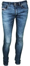 Diesel 1979 Sleenker Skinny Leg Cotton Mens Jeans In Blue US 30 - 34