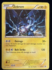 Zekrom - BW24 BLACK & WHITE Black Star Promo Pokemon Holo LP+ on eBay