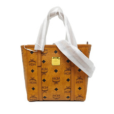 MCM Toni Classic Monogram Print Tote Crossbody Shopping Bag - Very Good #17RSUIW
