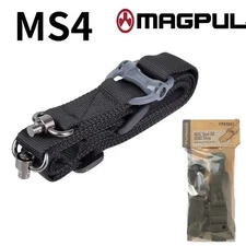 MS4 Tactical Gun Sling GEN2 Single And Two Point Weapon Sling Black MAG518