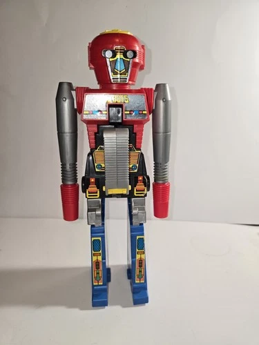 VINTAGE 1984 ARCO GOBOTS ROGUN CAP RIFLE ROBOT TOY CAP GUN FIGURE Tested Works