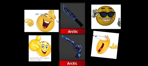 👍🤑 ARCTIC SET MM2 👍🤑 SEHR GÜNSTIG ❗️ - Bild 1 von 3