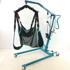 AKS foldy Patientenlifter Rollstuhl Hebelifter Patientenlift Lifter AKKUS NEU