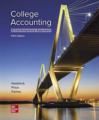 College Accounting (A Contemporary Approach) - Hardcover - VERY GOOD