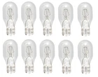 (Pack of 10) 921 Light Bulb Auto Car Miniature Replacement Lamp 12v T5 Lot