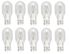 Pack of 10 921 Light Bulb Auto Car Miniature Replacement Lamp 12v T5 Lot
