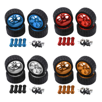 4pcs 1/14 RC Drift Racing Car Tires Tyres Wheels For Wltoys