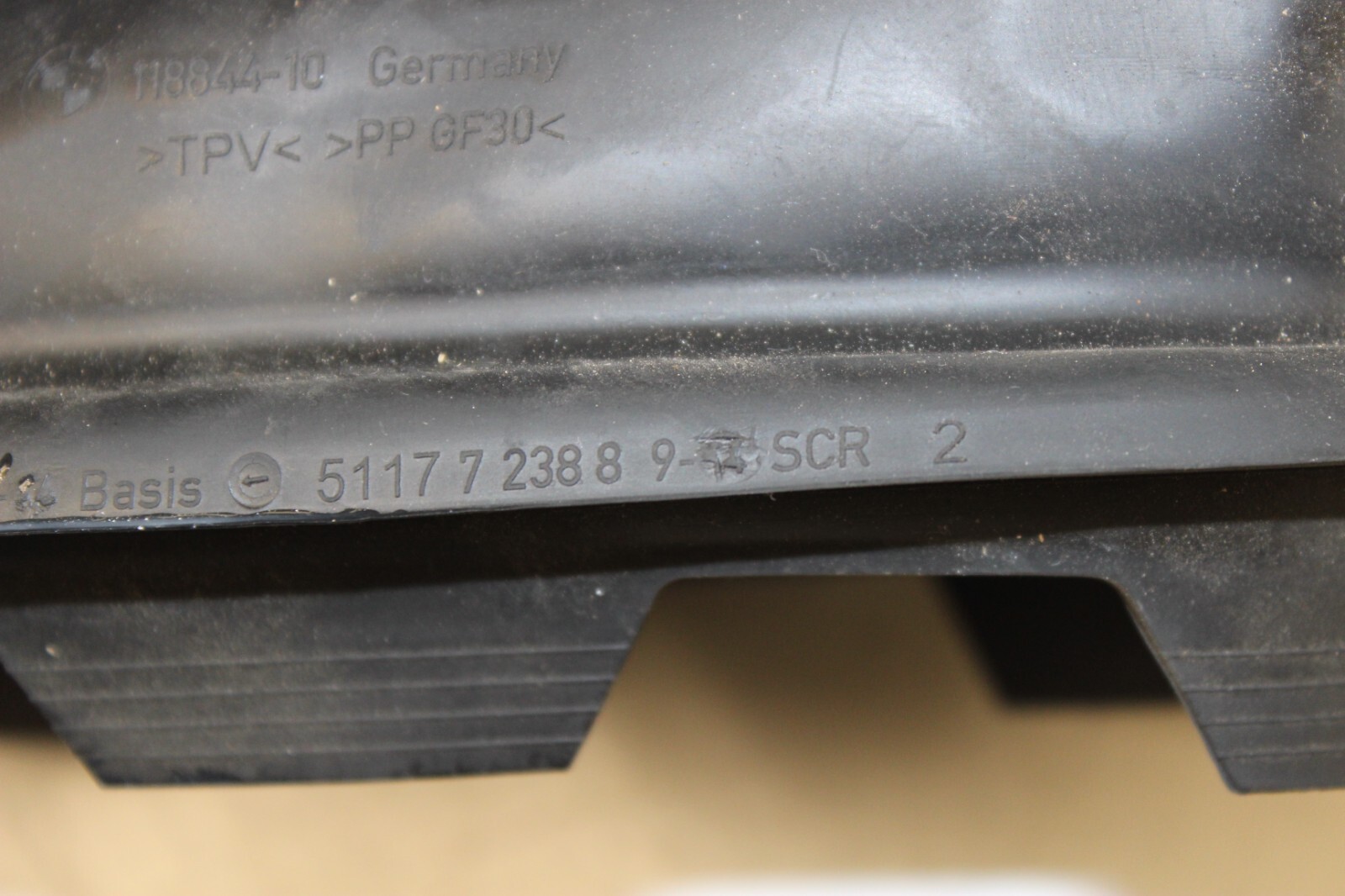 Gas Fuel Tank Door Lid Opener Black BMW OEM F30 335i 328i 320i 2012