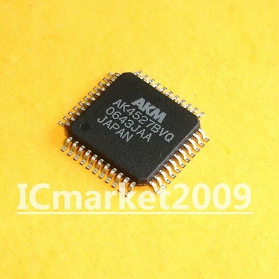 2 PCS AK4527BVQ QFP44 AK4527 High Performance Multi-Channel Audio Codec Chip IC 