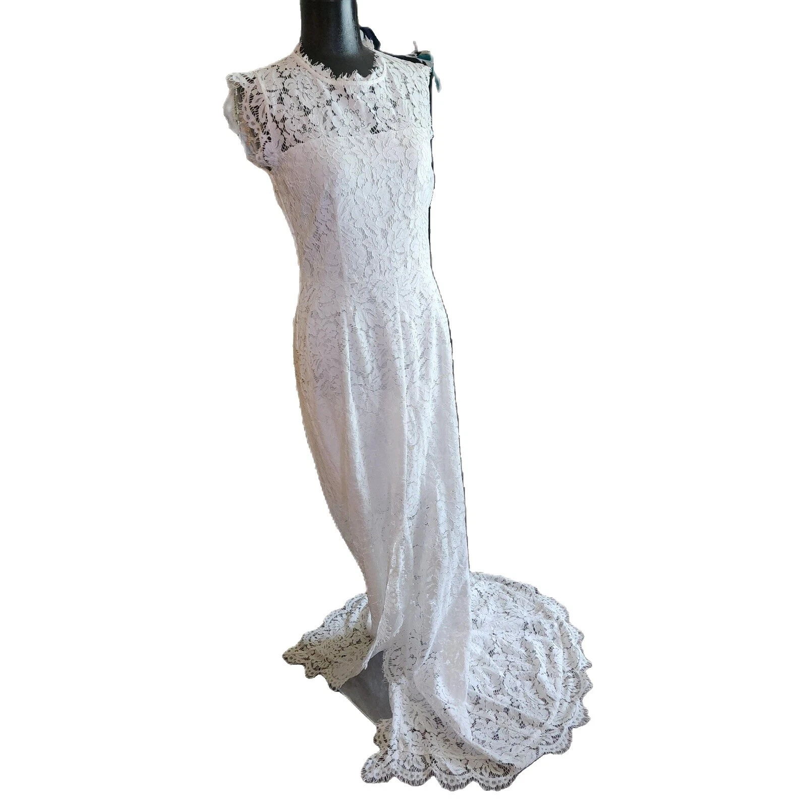 White Wedding Dresses Size 10 for Women